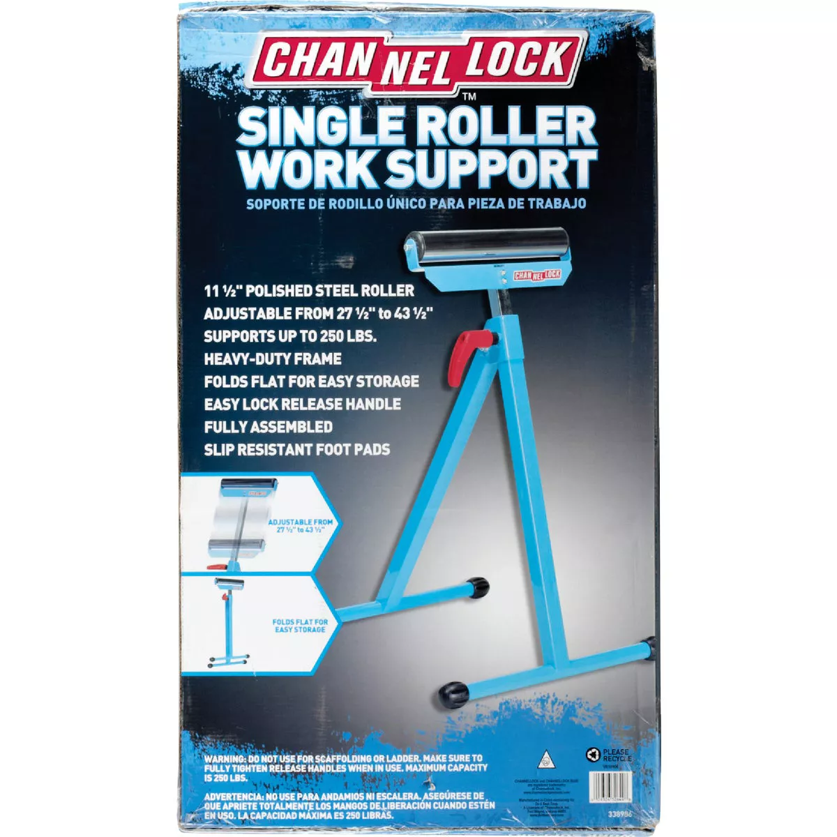 Channellock Single Roller Stand - photo 2