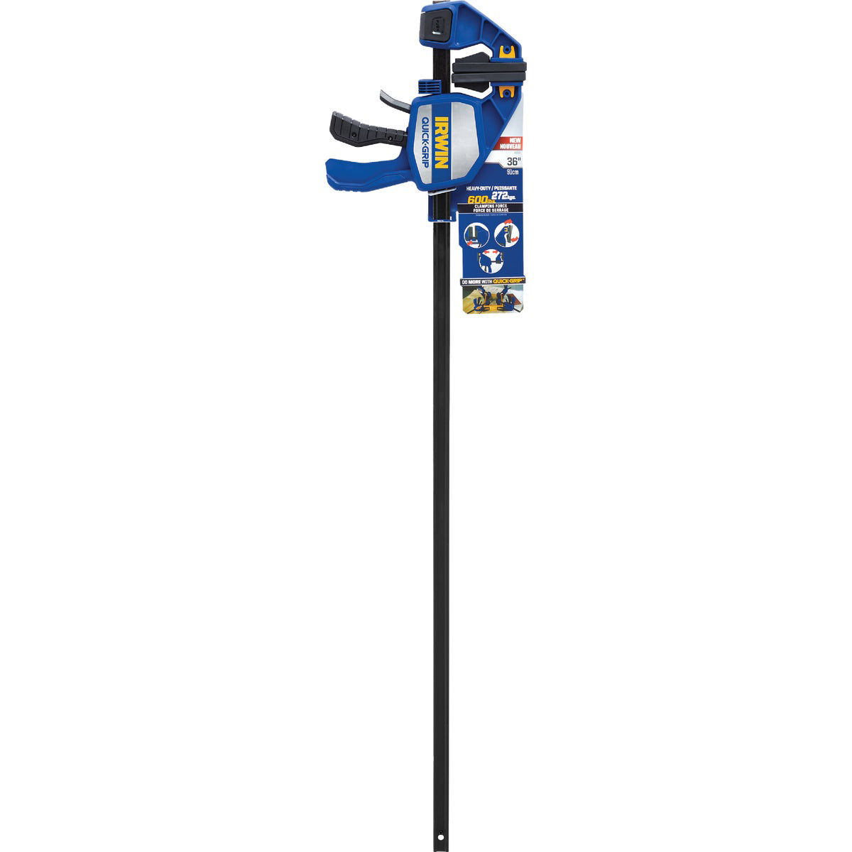 Irwin QuickGrip XP 36 In. HeavyDuty OneHand Bar Clamp and Spreader