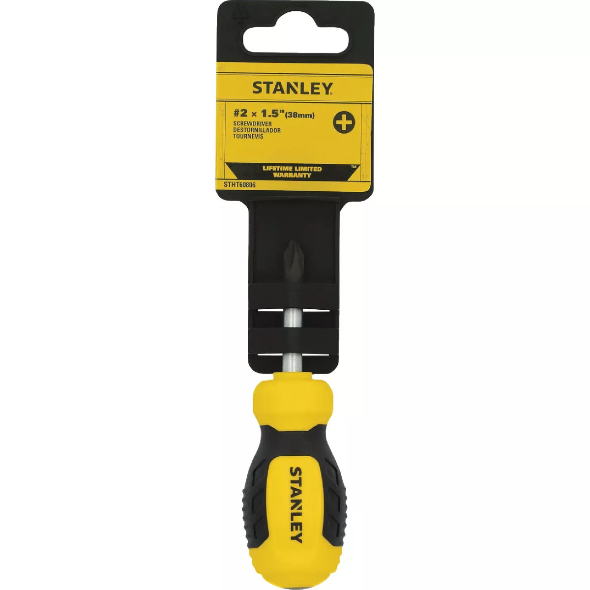 Stanley #2 x 1.5 In. Phillips Screwdriver