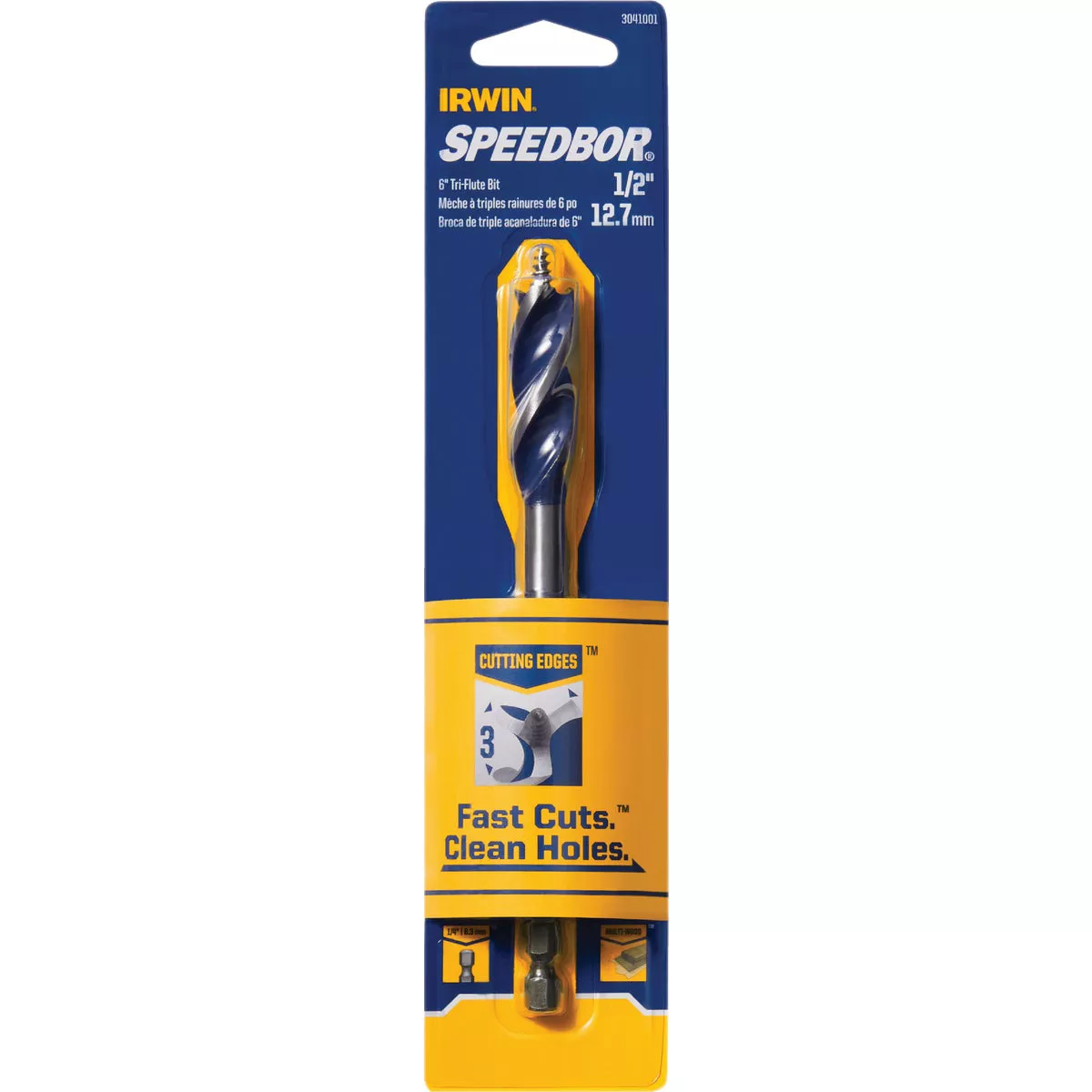 Irwin Speedbor 6 In. Quick Change Auger Bit - photo 2