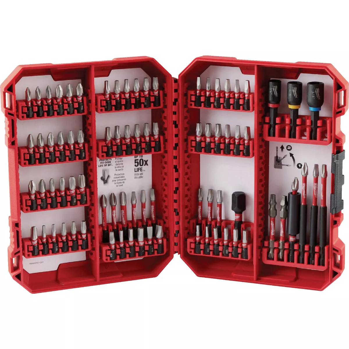 Milwaukee SHOCKWAVE Impact Duty Screwdriver Bit Set (80-Piece)