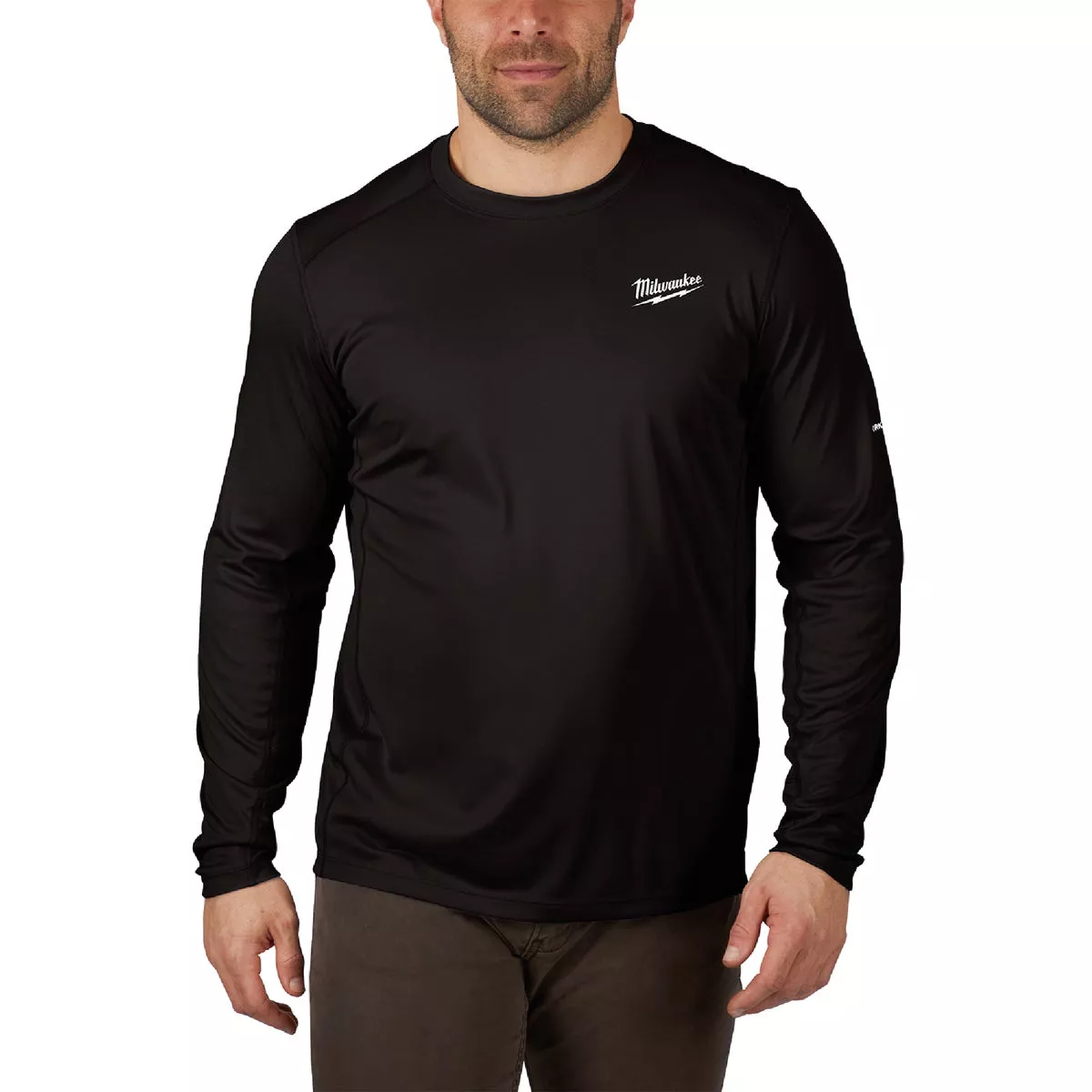 Milwaukee Workskin 2XL Black Long Sleeve Unisex Lightweight Performance Shirt