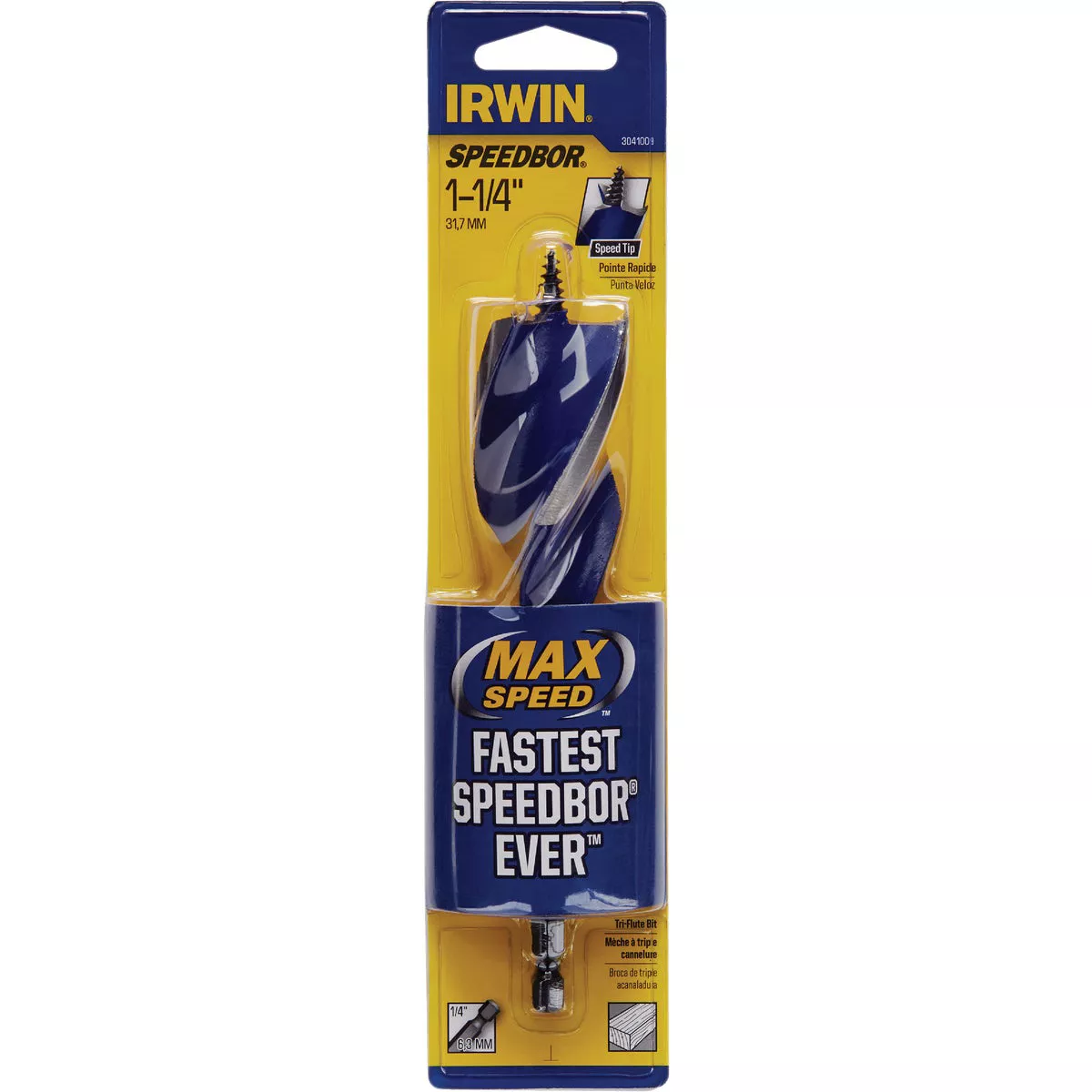 Irwin Speedbor 1-1/4 In. x 6 In. Quick Change Auger Bit | Do it Best