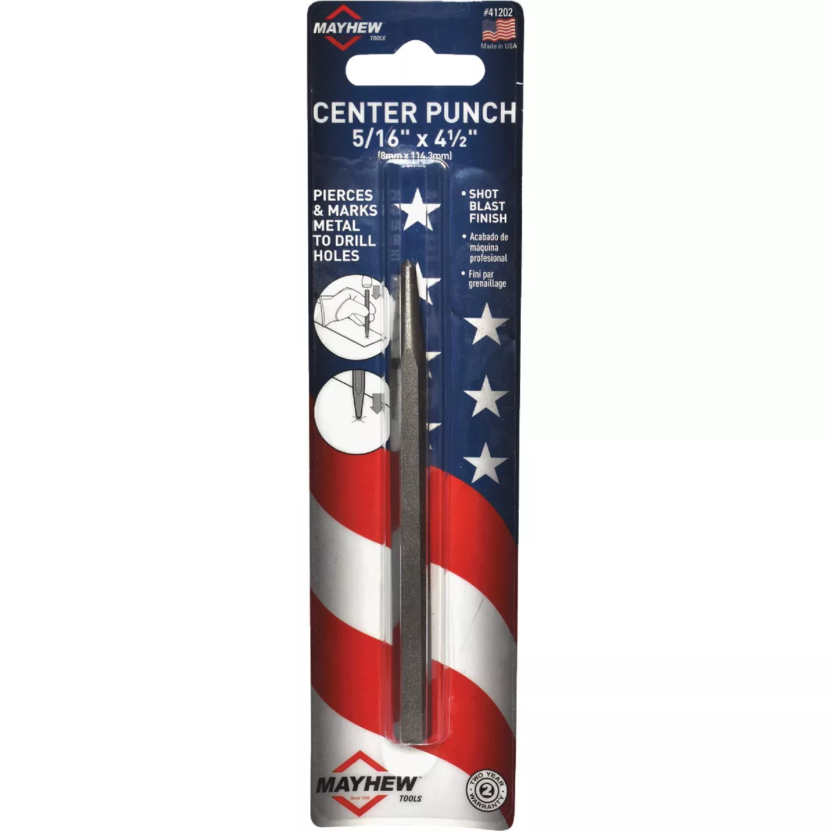 Mayhew Tools 5/16 In. Center Punch - photo 3