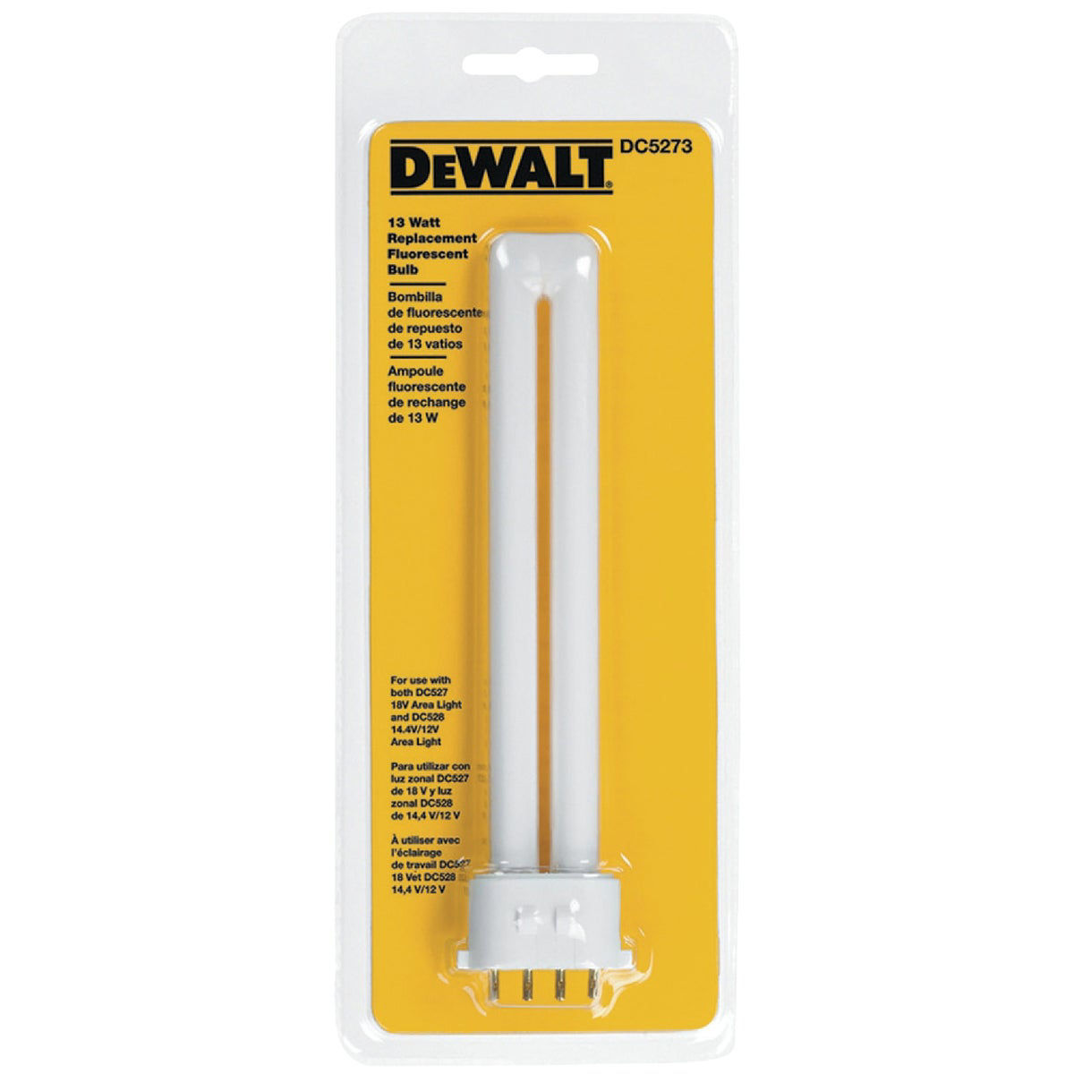 Rare DeWalt DC528 14.4/12V Fluorescent Area Light