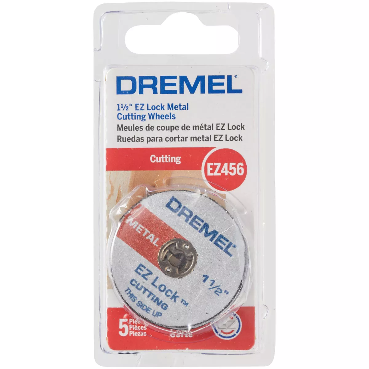 Dremel 1-1/2 In. EZ Lock Metal Cut-Off Wheel, (5-Pack) - photo 2