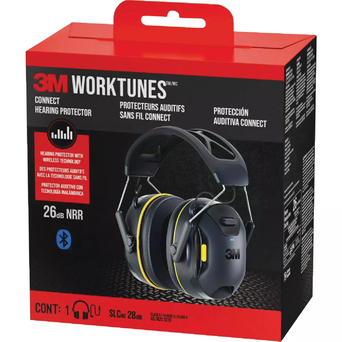 3M WorkTunes Connect Wireless Hearing Protector with Bluetooth Technology - photo 2