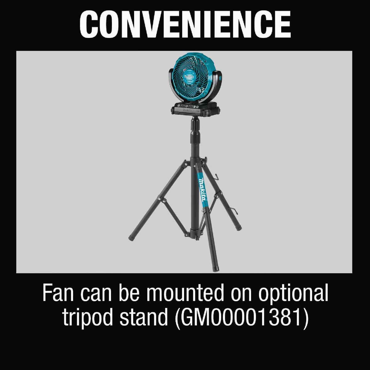 Makita 18V LXT Lithium-Ion 7-1/8 In. Cordless Jobsite Fan (Tool Only) - photo 7