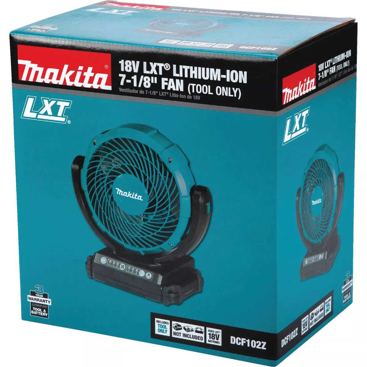 Makita 18V LXT Lithium-Ion 7-1/8 In. Cordless Jobsite Fan (Tool Only) - photo 4