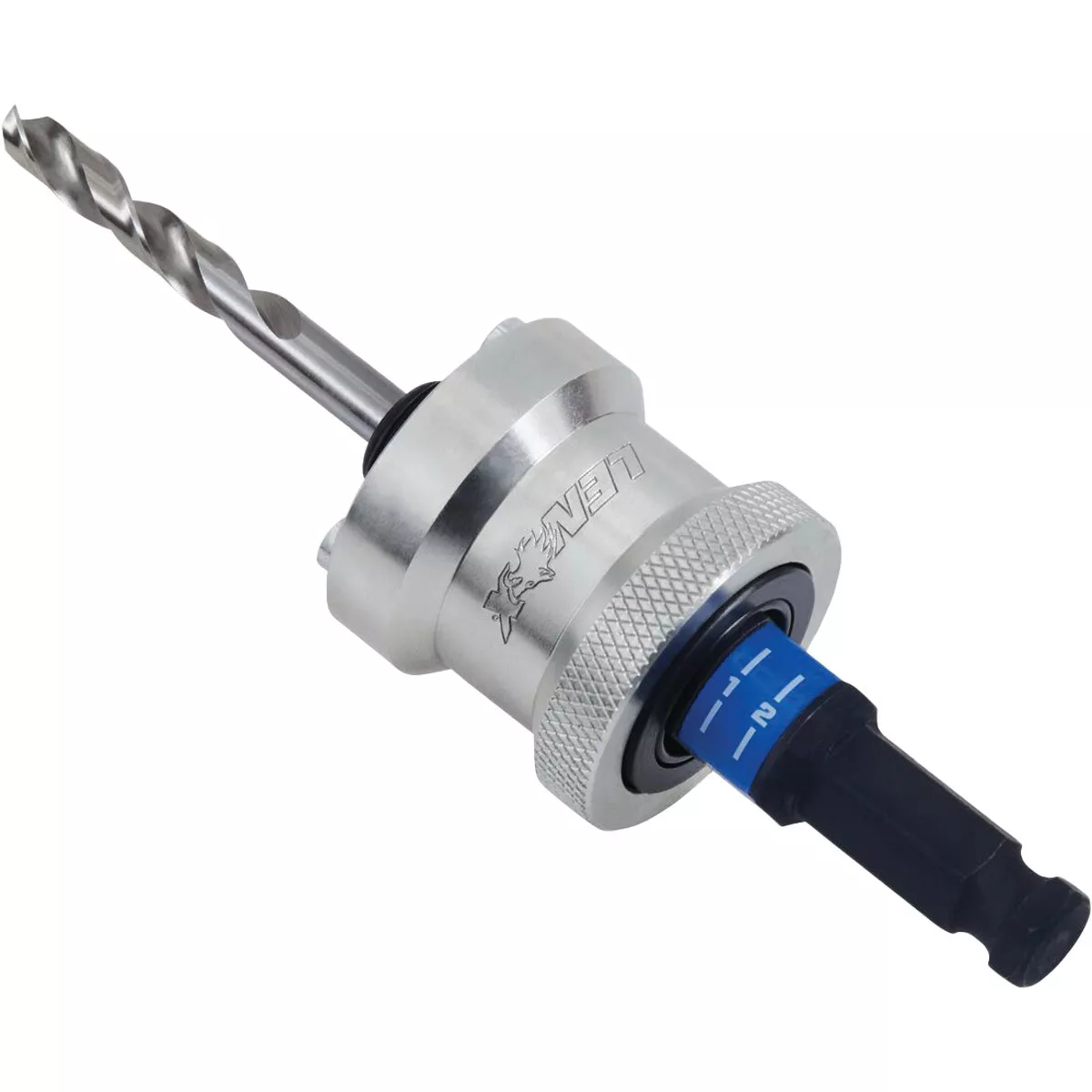 Lenox SNAP-BACK 1/2 In. Hex Shank Quick Change Hole Saw Mandrel Fits 1-1/4 In. to 6 In. Hole Saws - photo 2