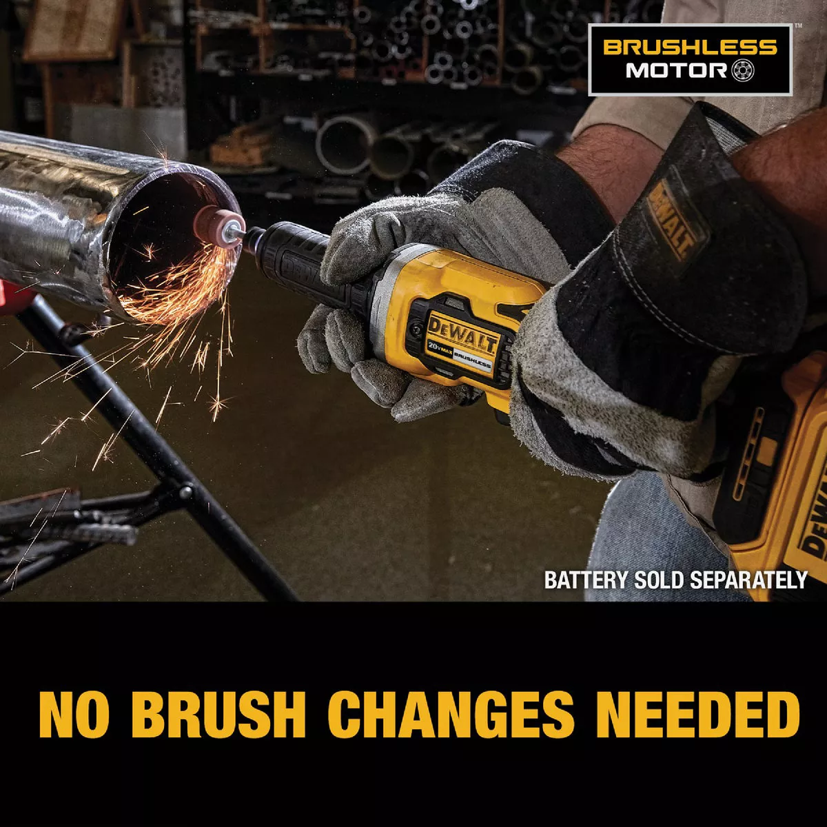 DEWALT 20V MAX Brushless 1/4 In. Cordless Die Grinder (Tool Only) - photo 3