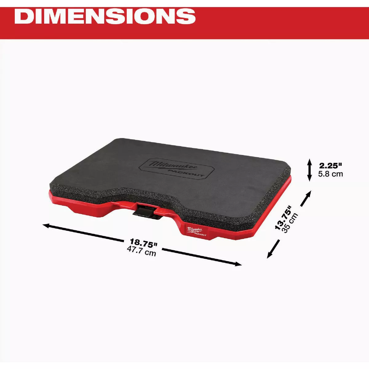 Milwaukee PACKOUT Kneeling Pad - photo 3
