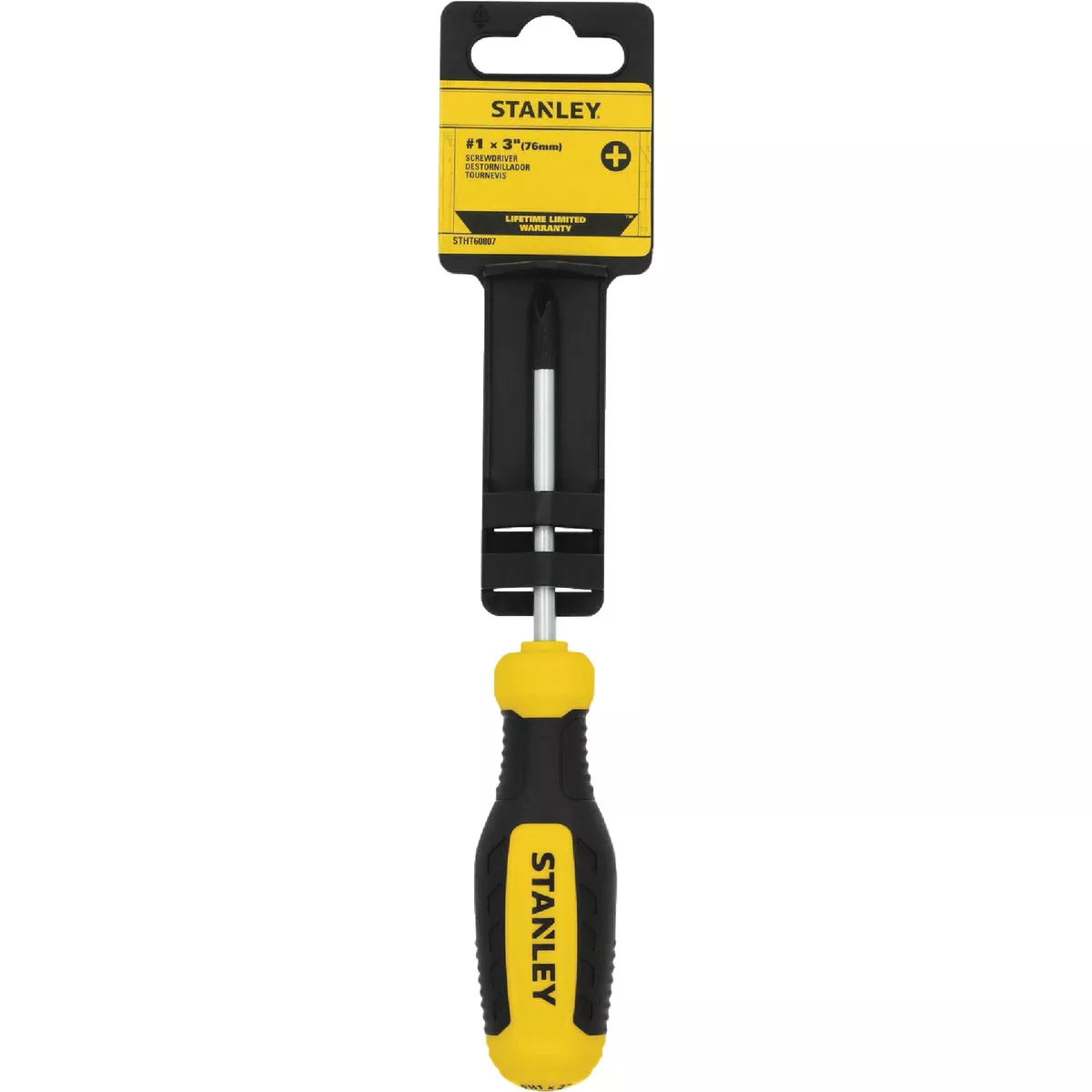 Stanley #1 x 3 In. Phillips Screwdriver