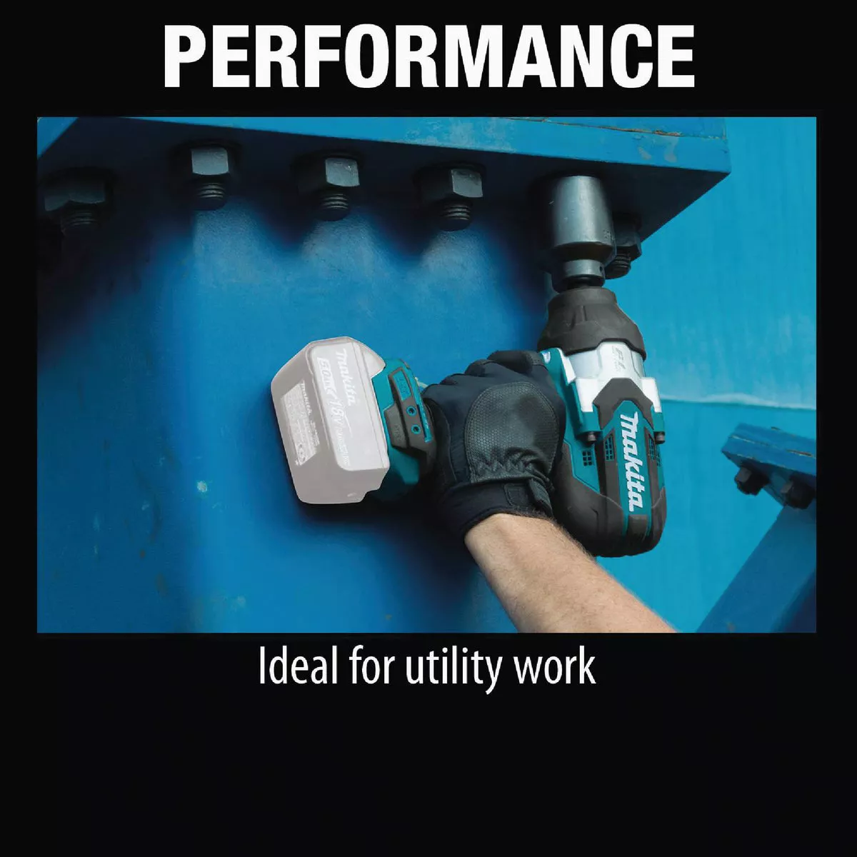 Makita 18V LXT Lithium-Ion Brushless 1/2 In. High-Torque Cordless Impact Wrench (Tool Only) - photo 8