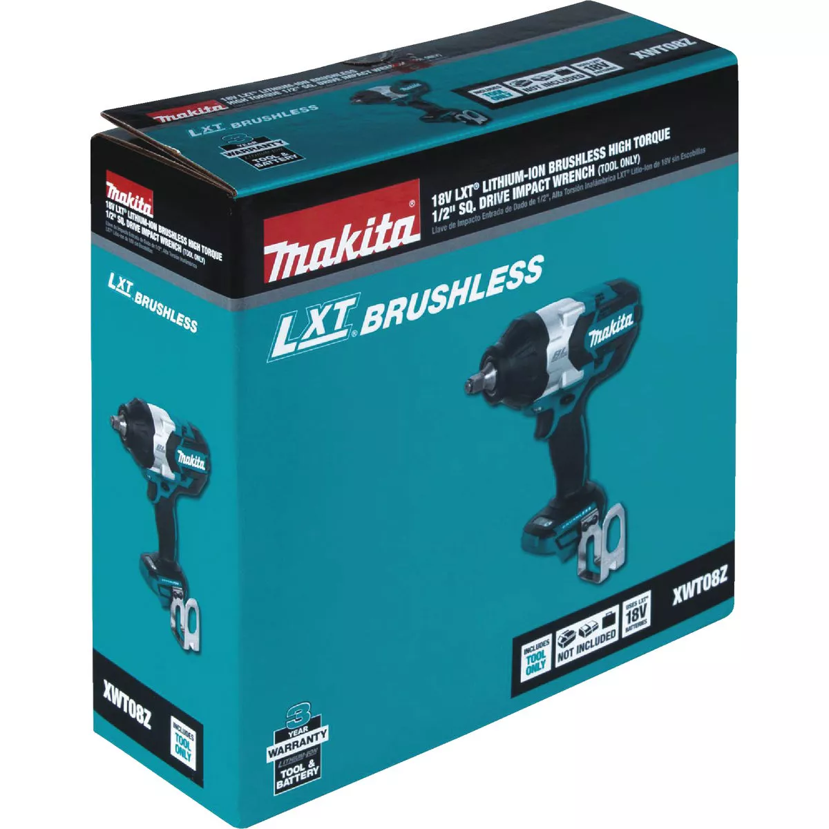 Makita 18V LXT Lithium-Ion Brushless 1/2 In. High-Torque Cordless Impact Wrench (Tool Only) - photo 16