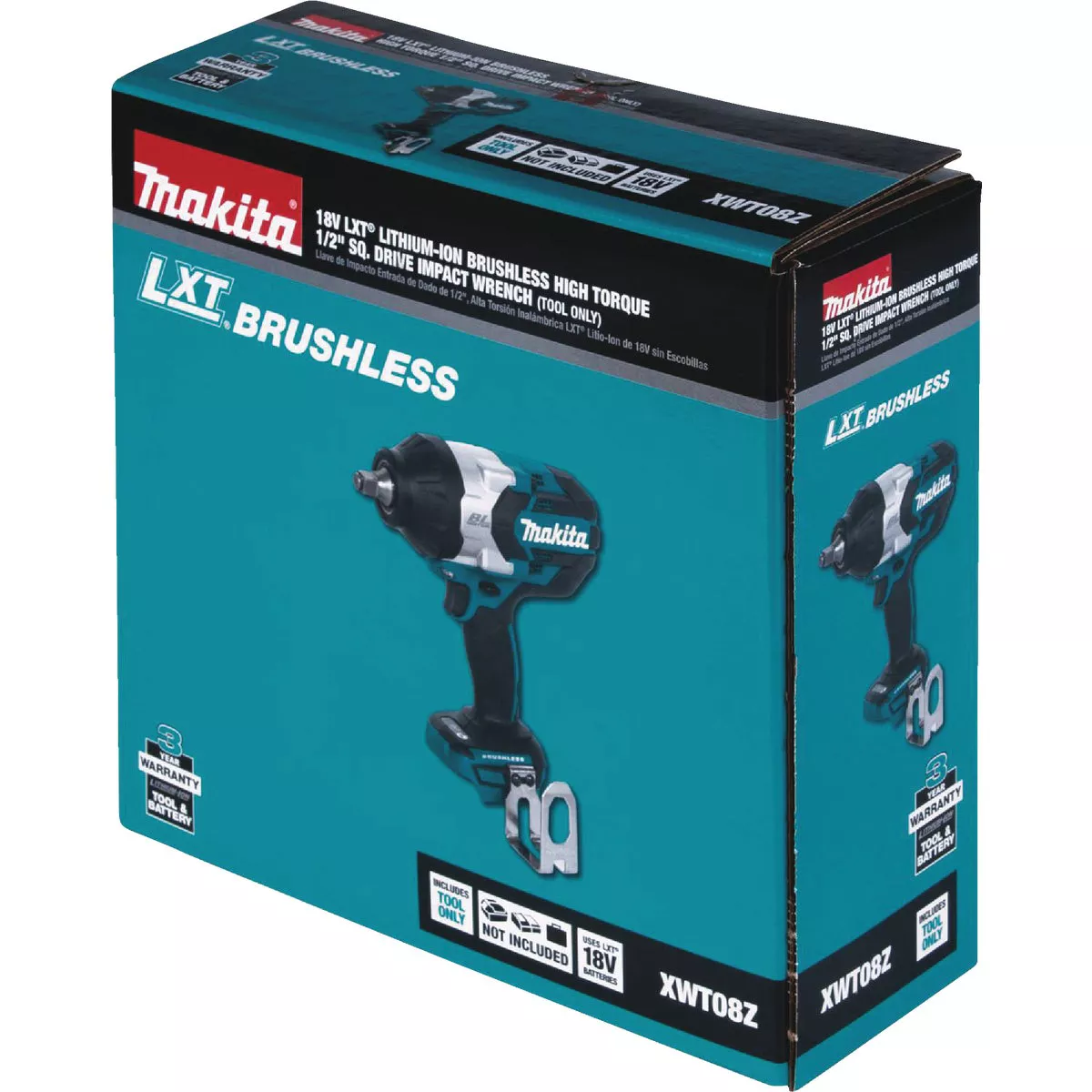 Makita 18V LXT Lithium-Ion Brushless 1/2 In. High-Torque Cordless Impact Wrench (Tool Only) - photo 17