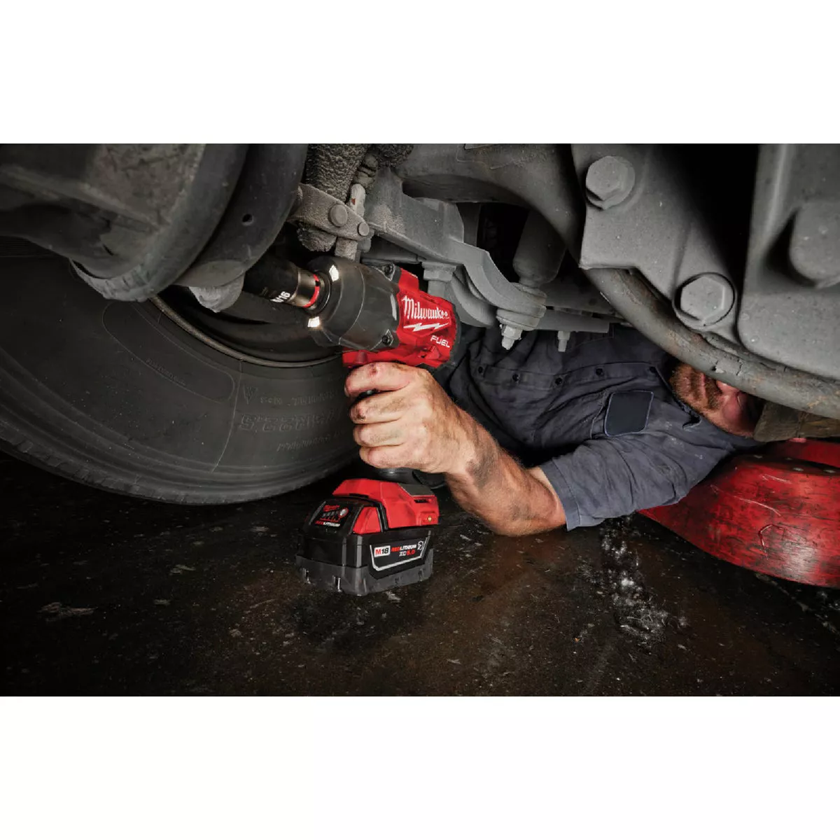 Milwaukee M18 FUEL Brushless 1/2 In. High Torque Cordless Impact Wrench with Friction Ring (Tool Only) - photo 8