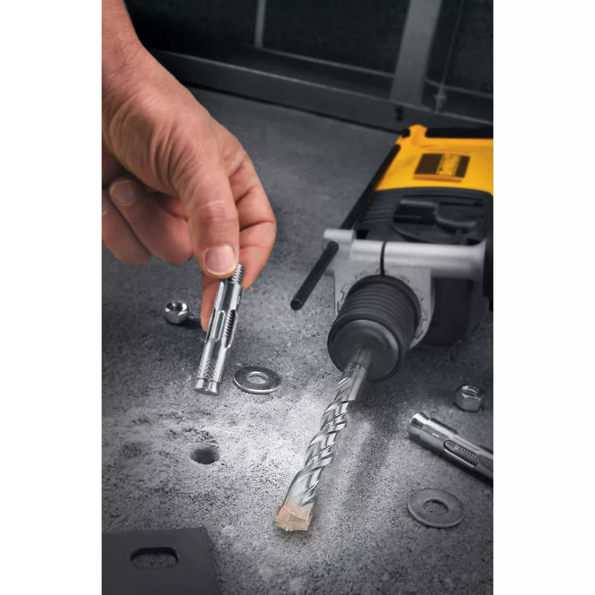 DEWALT SDS-Plus 1/2 In. x 6 In. 2-Cutter Rotary Hammer Drill Bit - photo 4