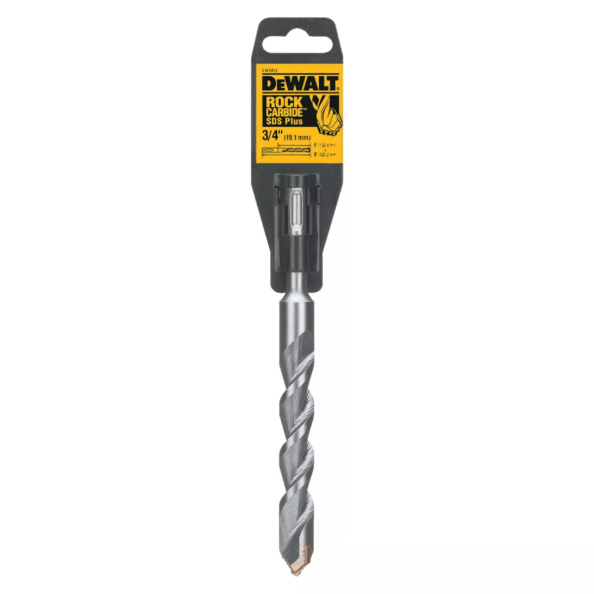 DEWALT SDS-Plus 3/4 In. x 8 In. 2-Cutter Rotary Hammer Drill Bit
