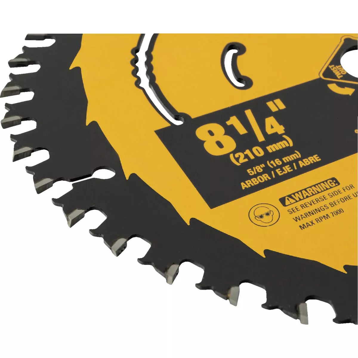 DEWALT 8-1/4 In. 24-Tooth Circular Saw Blade - photo 3