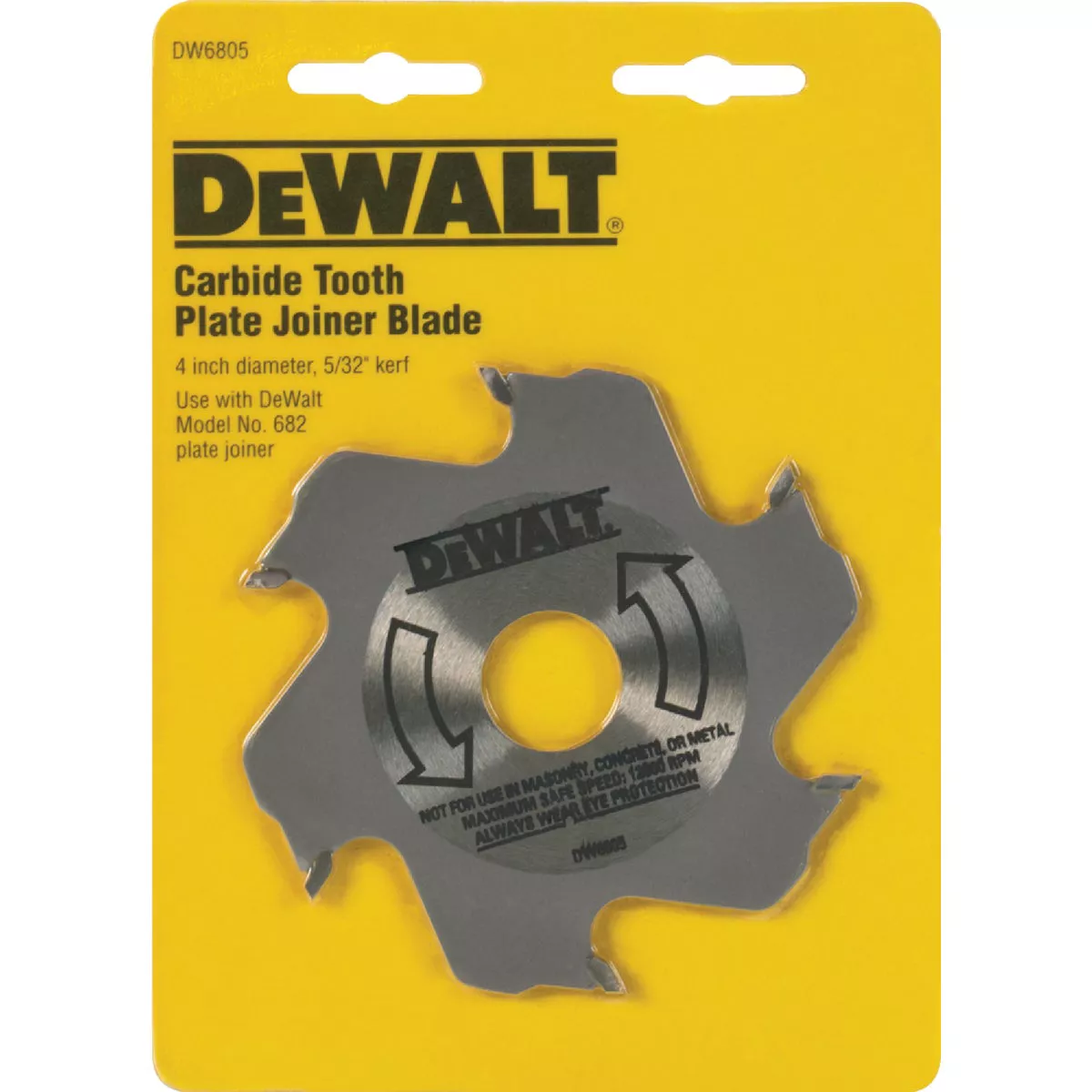 DEWALT 4 In. 6-Tooth Carbide Plate Joiner Blade - photo 2