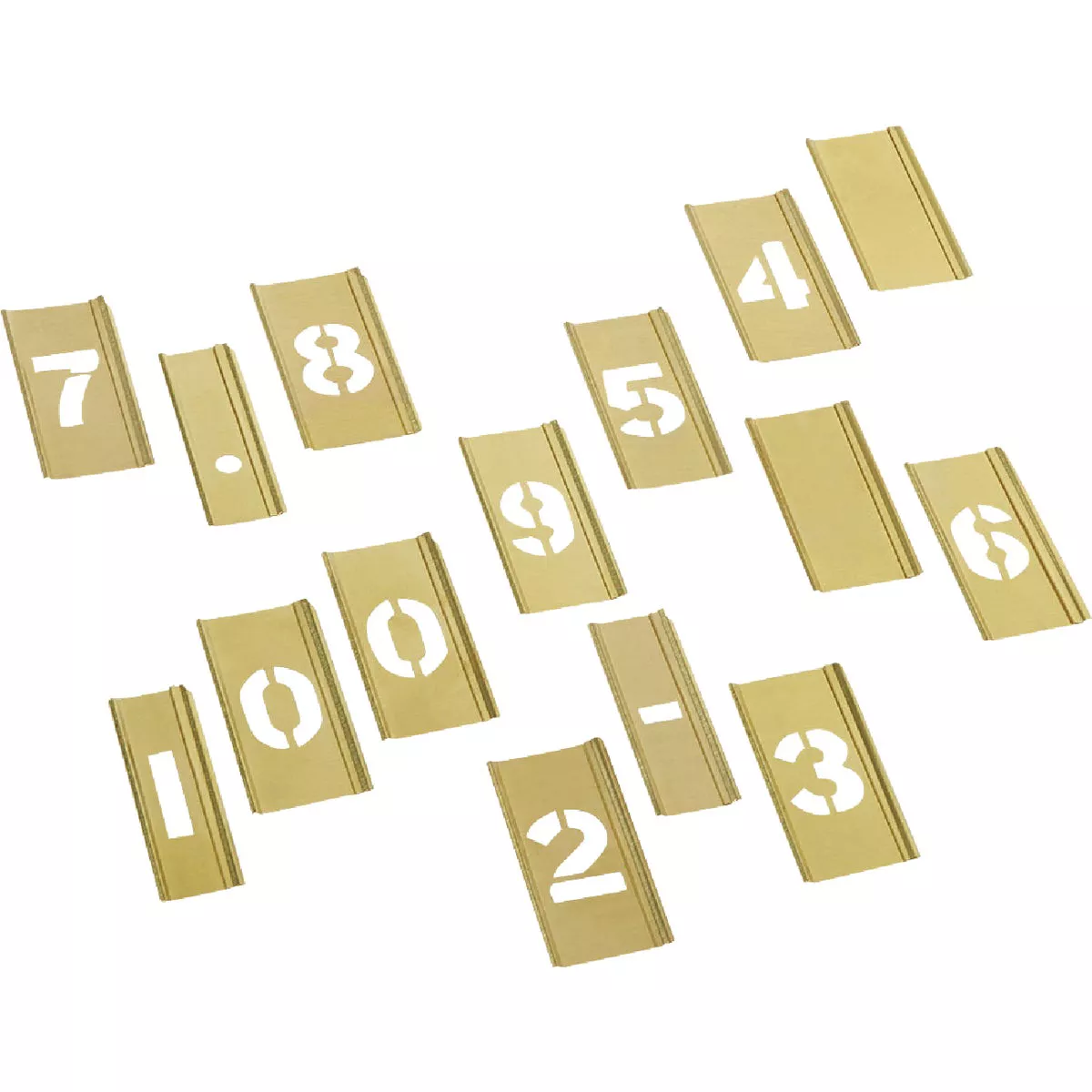 CH Hanson 1 In. Numeral Stencil Set (15 Piece) - photo 5