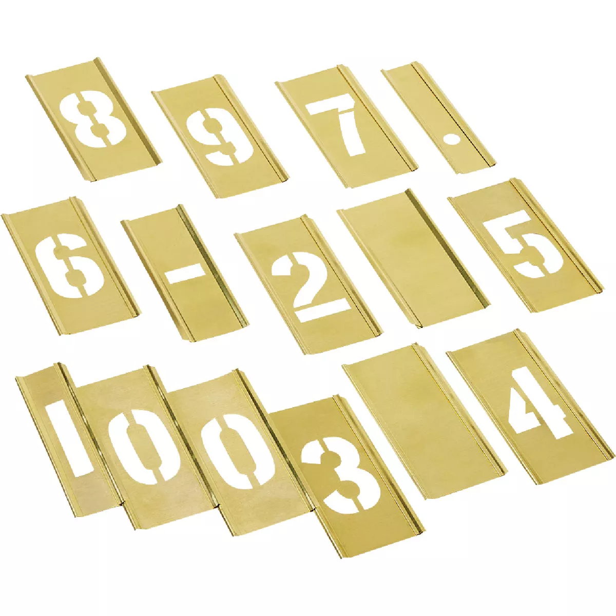 C.H. Hanson 2 In. Numeral Stencil Set (15 Piece) - photo 5