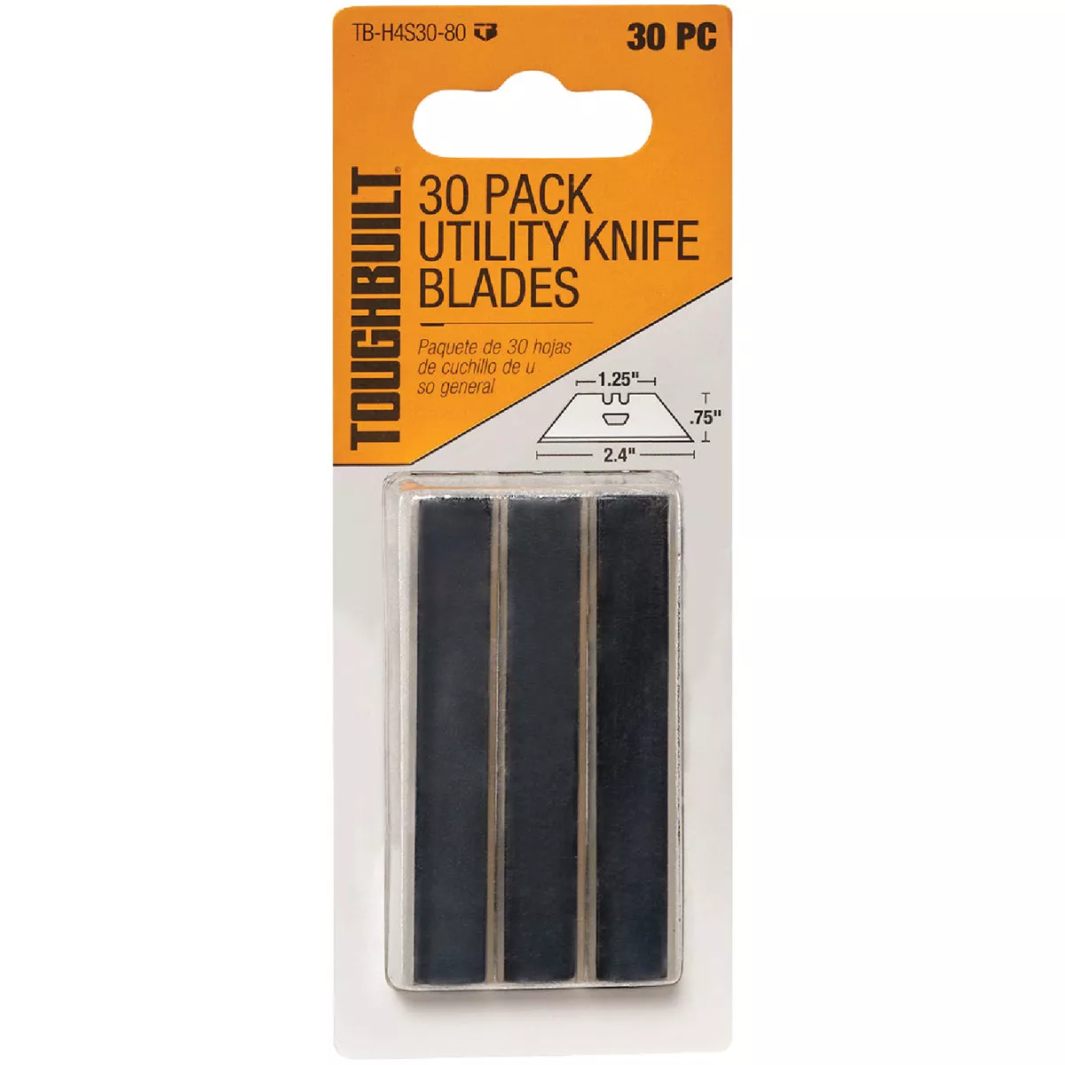 Toughbuilt Utility Knife Blade (30 Count) - photo 2