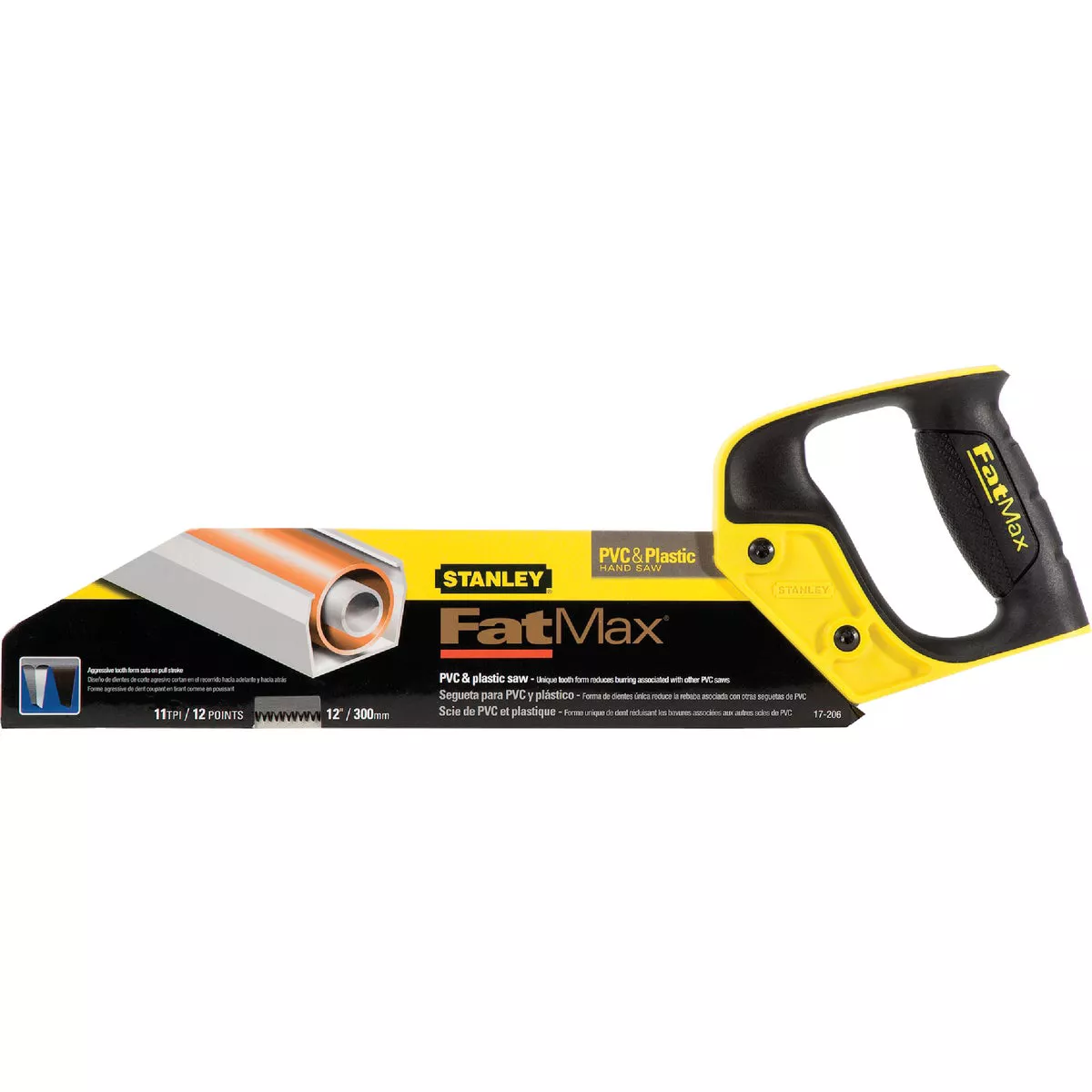 Stanley FatMax 14 In. ABS/PVC Pipe Saw - photo 2