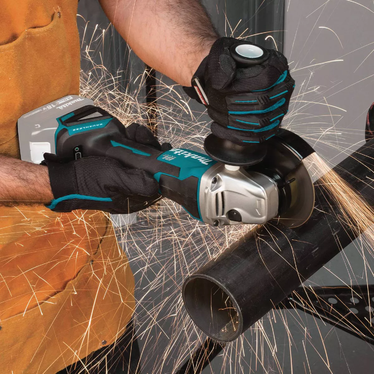 Makita 18 Volt LXT Lithium-Ion 4-1/2 In. - 5 In. Brushless Cordless Paddle Switch Angle Grinder (Tool Only) - photo 3