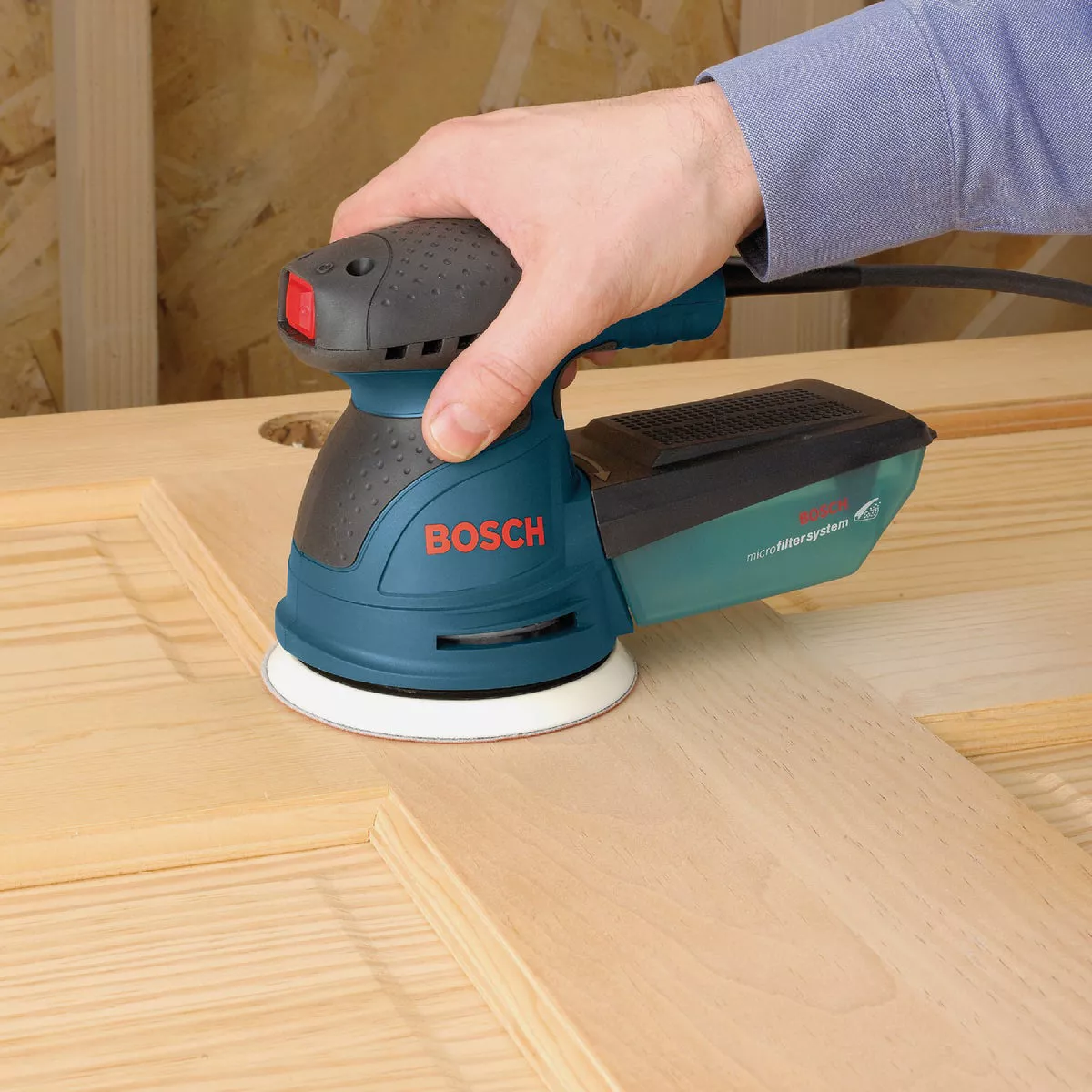 Bosch 5 In. 2.5-Amp Random Orbit Sander/Polisher Kit - photo 4