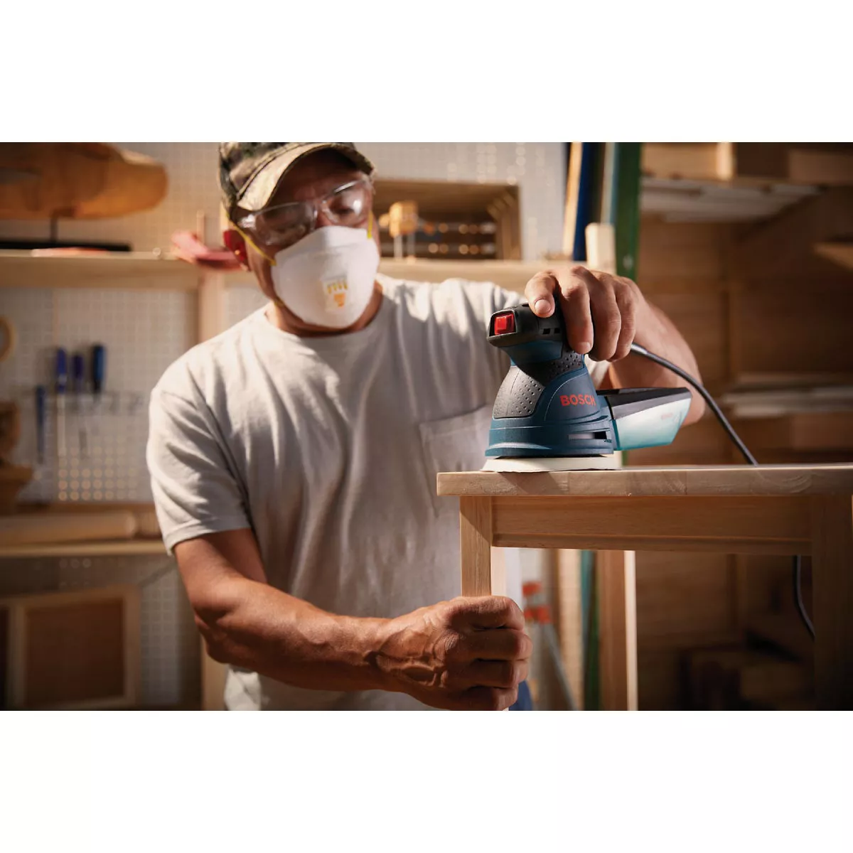 Bosch 5 In. 2.5-Amp Random Orbit Sander/Polisher Kit - photo 6