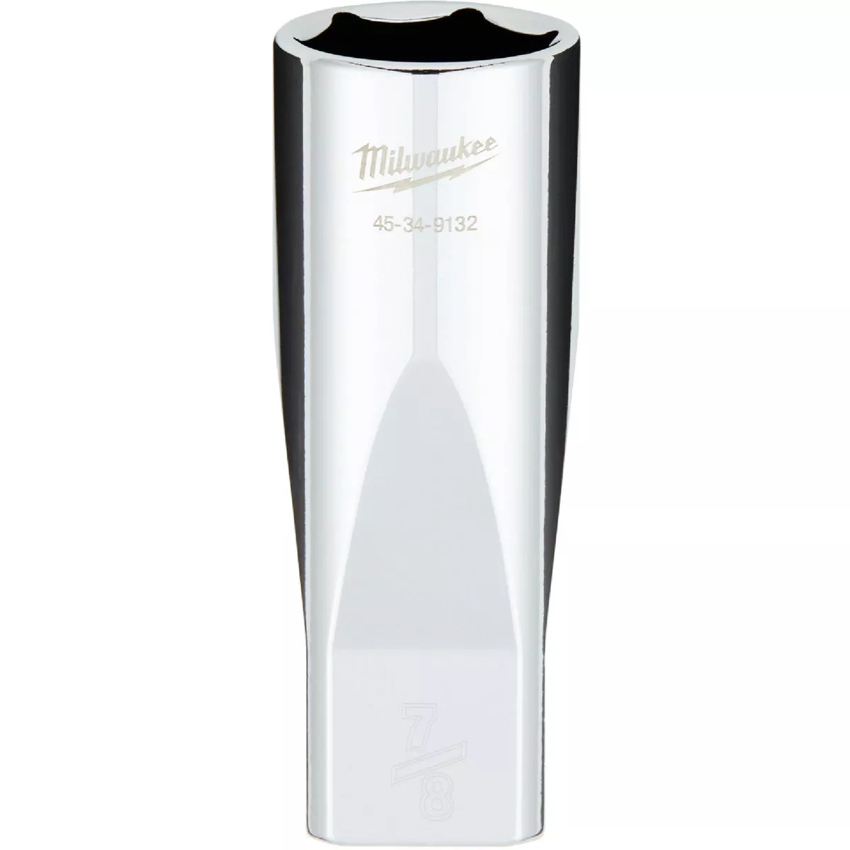 Milwaukee 1/2 In. Drive 7/8 In. 6-Point Deep Standard Socket with FOUR FLAT Sides