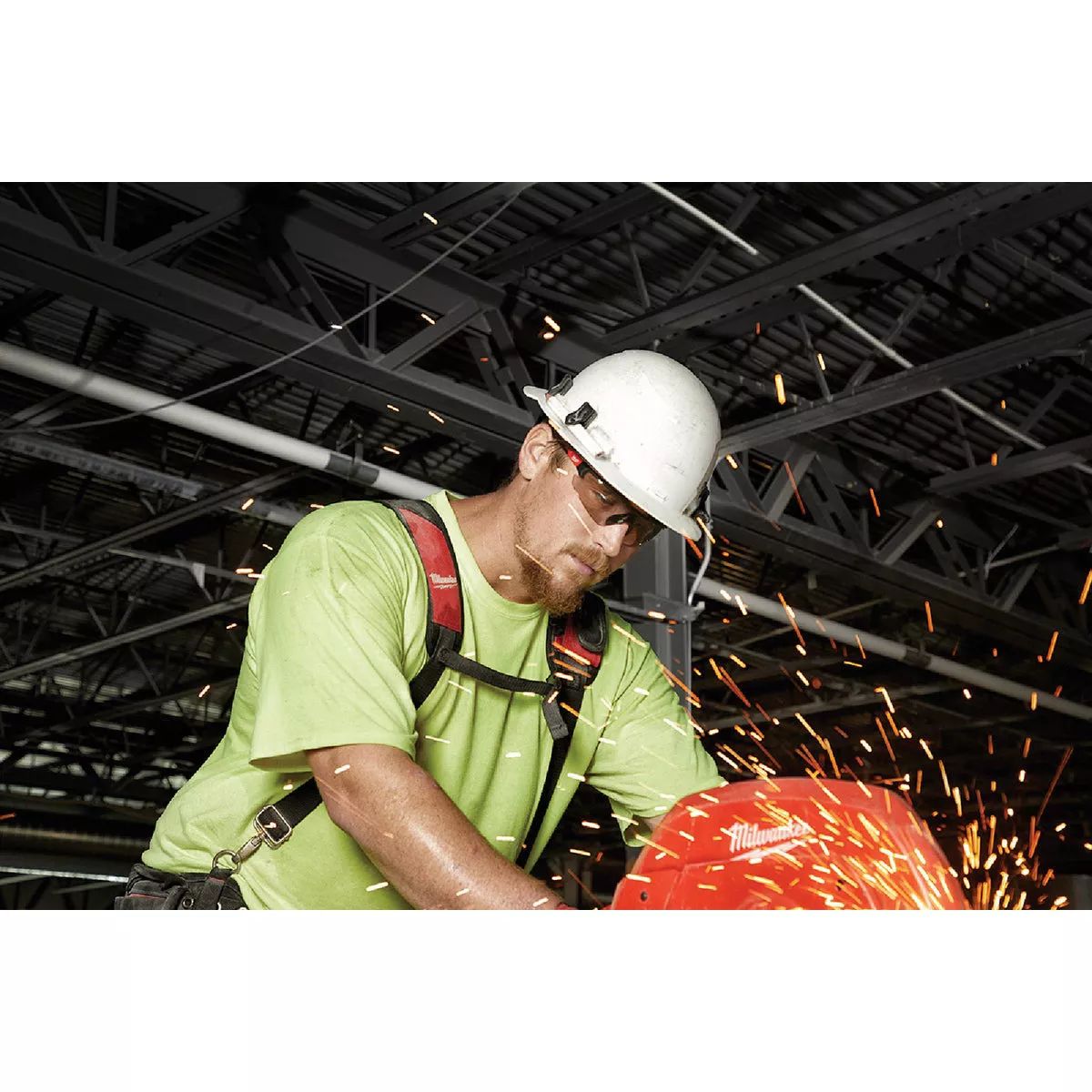 Milwaukee Red & Black Frame Safety Glasses with Gray Anti-Scratch Lenses - photo 4