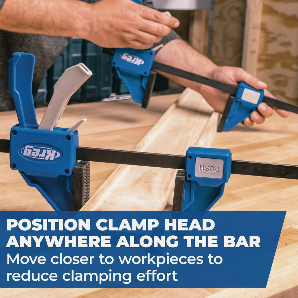 Kreg VersaGrip 24 In. Bar Clamp - photo 6