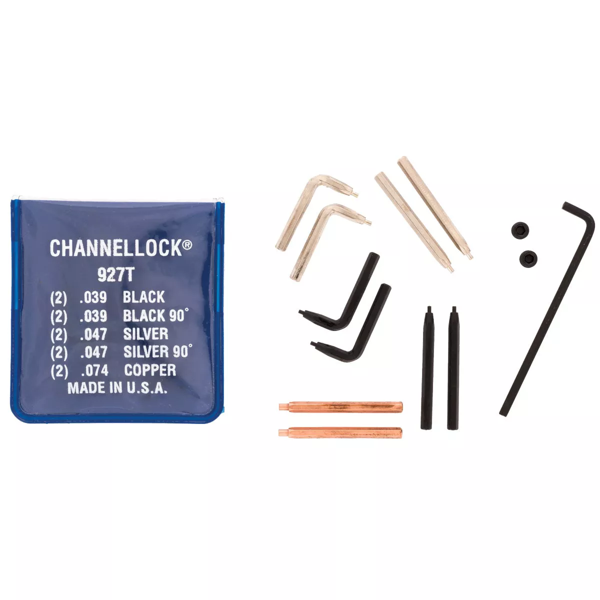 Channellock 8 In. Snap Ring Pliers with Straight Tip/90-Degree Bend Tip - photo 6