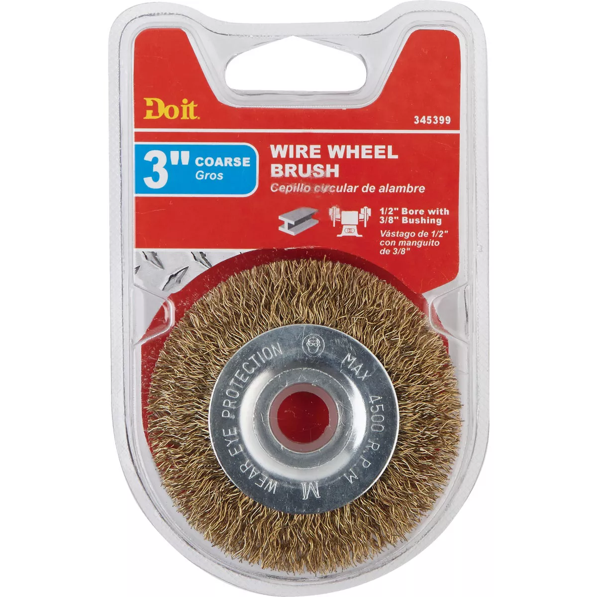 Do it 3 In. Coarse Bench Grinder Wire Wheel - photo 2