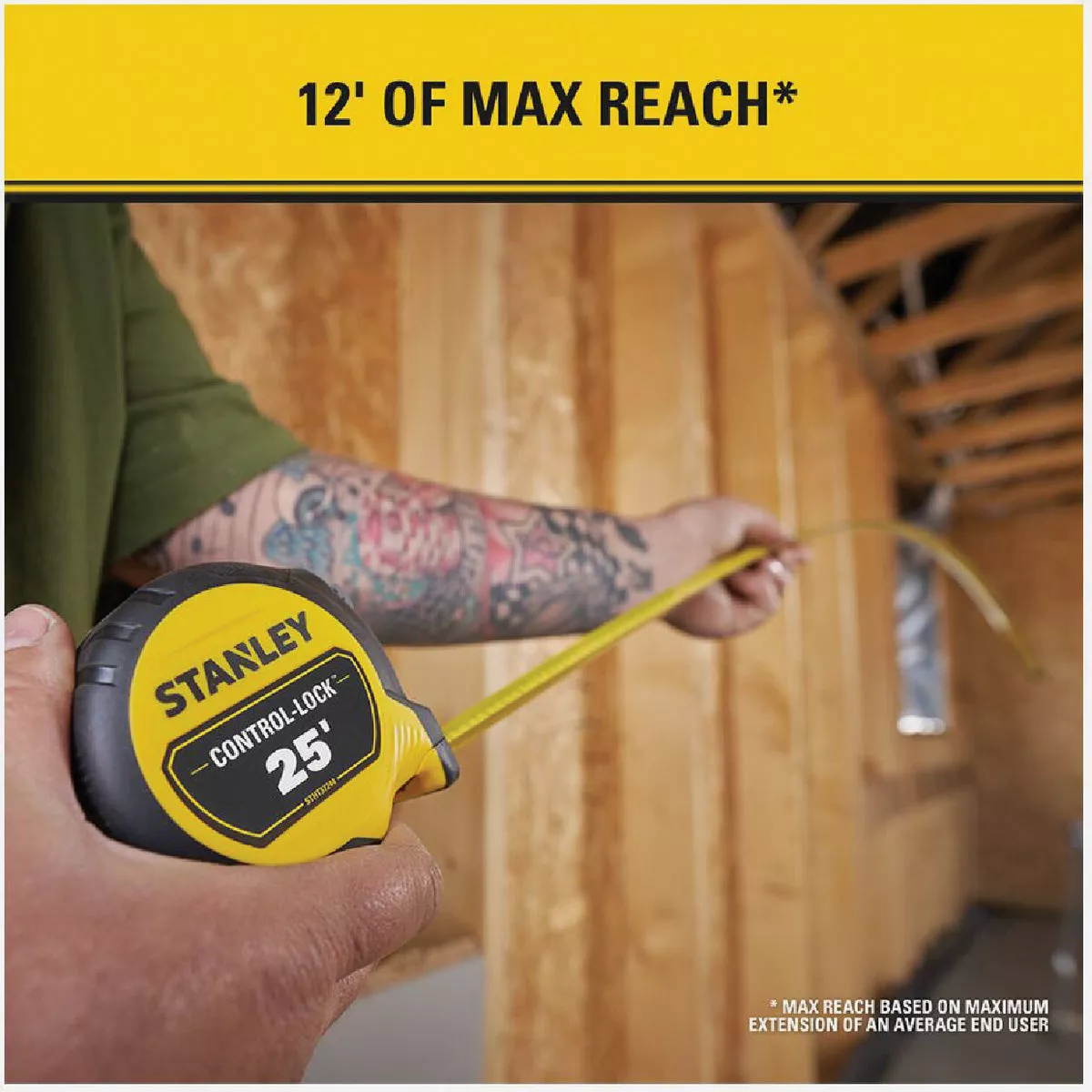Stanley 25 Ft. Control-Lock Tape Measure - photo 9