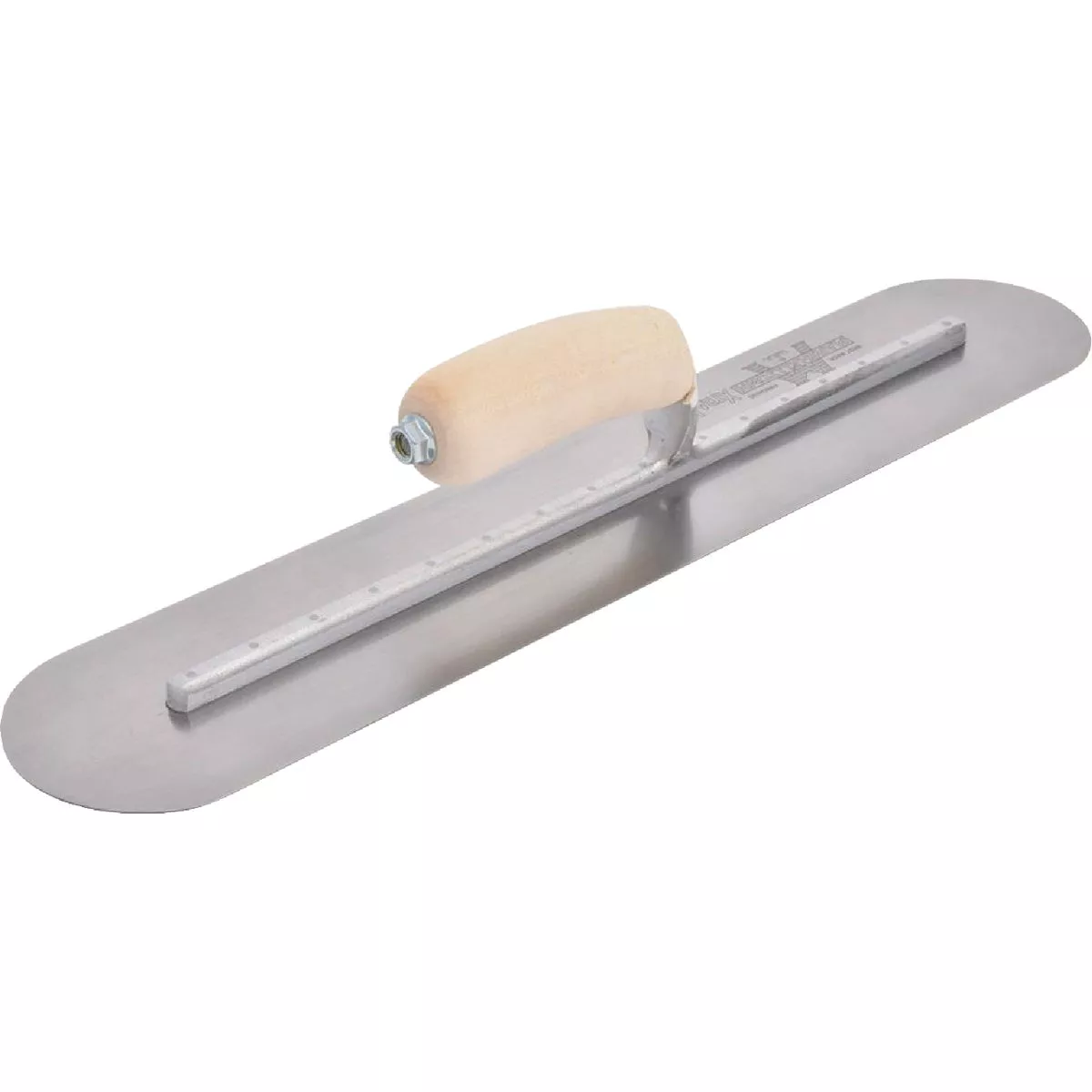 Marshalltown 4 In. x 20 In. High Carbon Steel Fully Rounded Finishing Trowel - photo 5