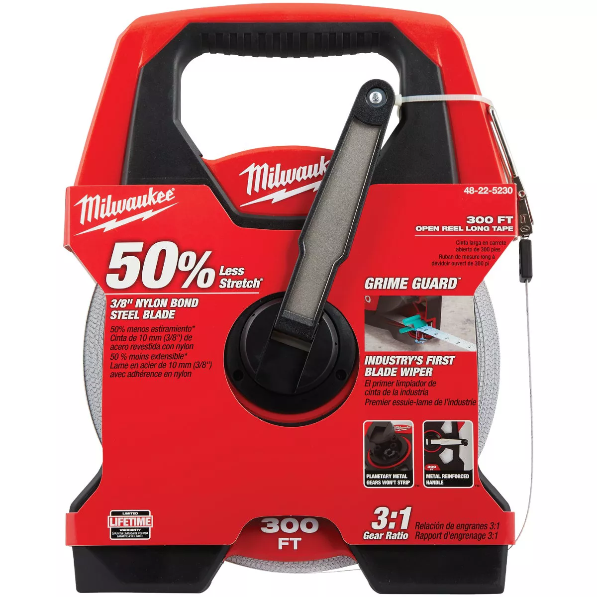 Milwaukee 300 Ft. Fiberglass Open Reel Tape - photo 2