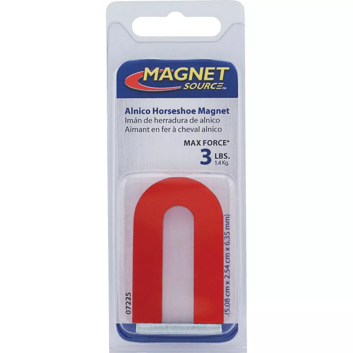Master Magnetics 3 Lb. Horseshoe Alnico Power Magnet - photo 2