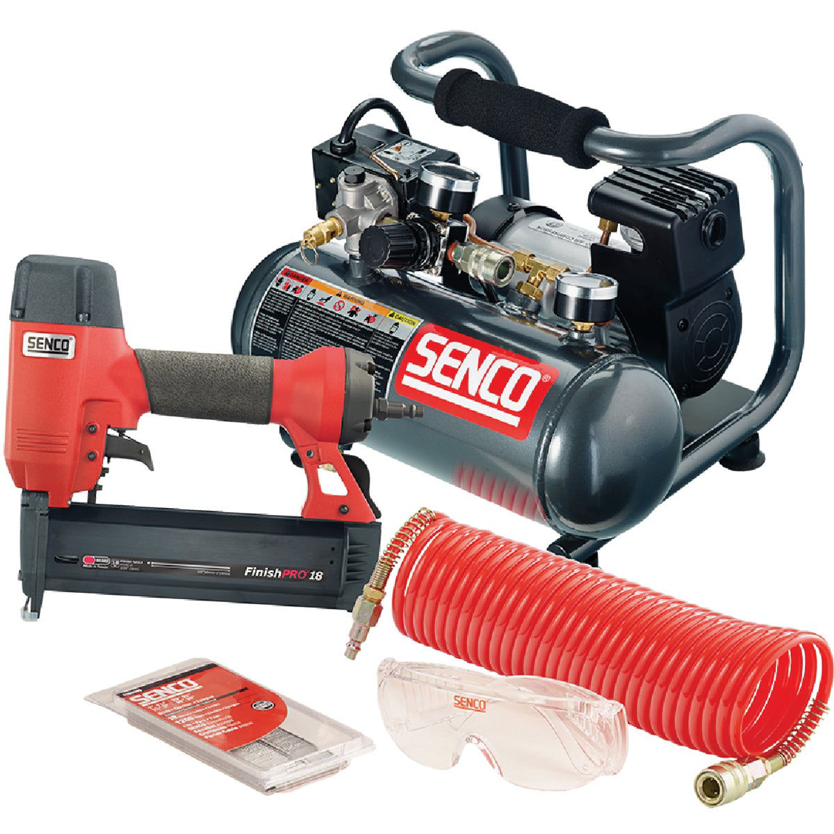 Compressor and brad nailer combo kit new arrivals