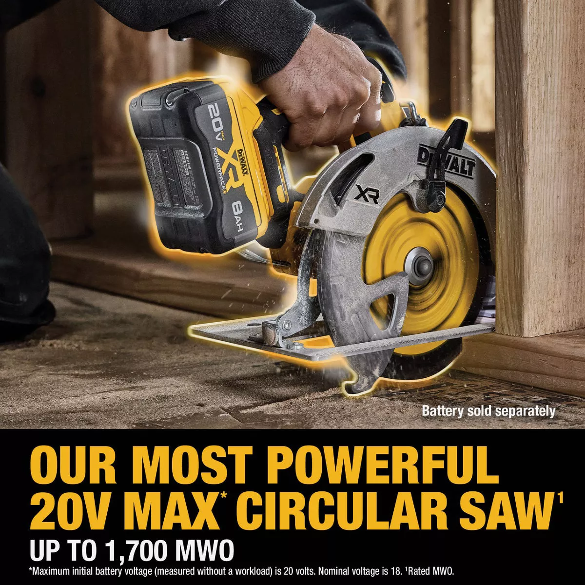 DEWALT 20V MAX XR Brushless 7-1/4 In. Cordless Circular Saw (Tool Only) - photo 5