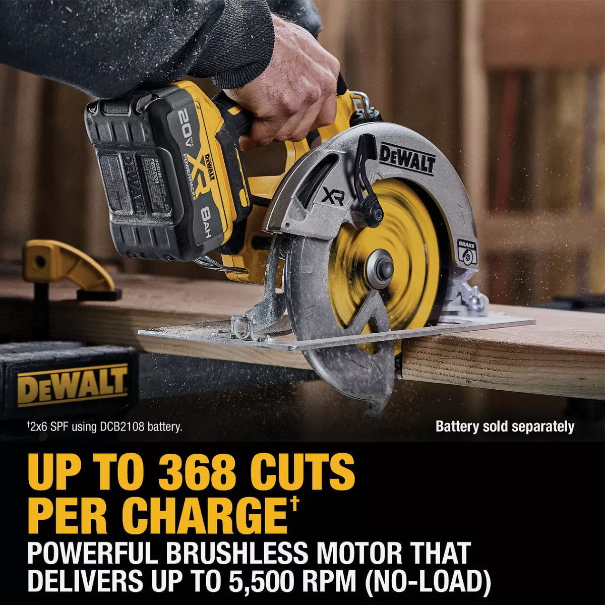 DEWALT 20V MAX XR Brushless 7-1/4 In. Cordless Circular Saw (Tool Only) - photo 6