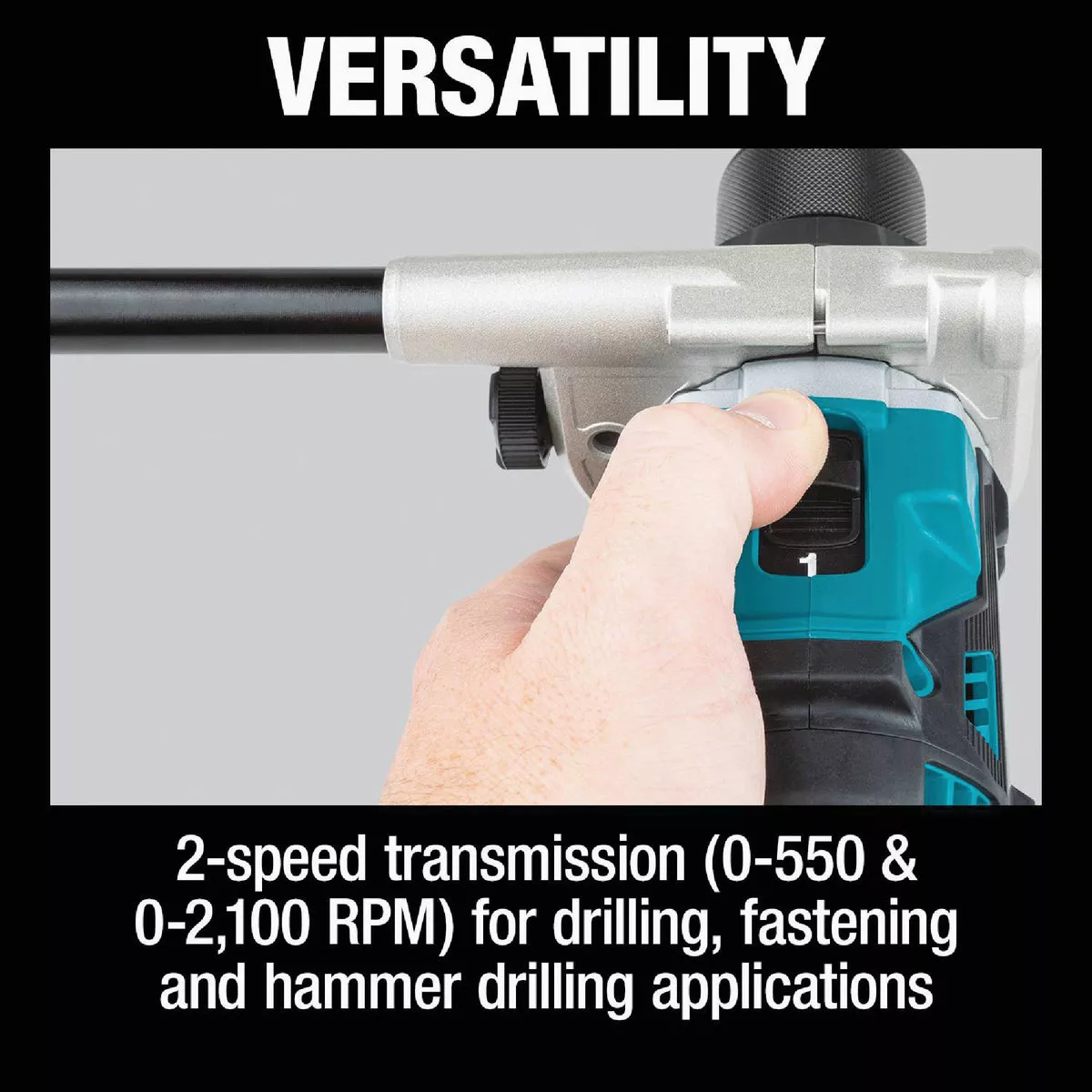 Makita 18-Volt LXT Lithium-Ion 1/2 In. Brushless Cordless Hammer Drill (Tool Only) - photo 5