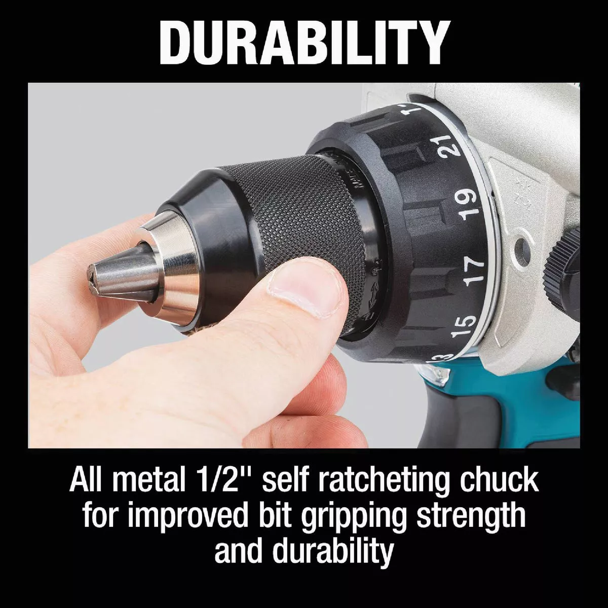 Makita 18-Volt LXT Lithium-Ion 1/2 In. Brushless Cordless Hammer Drill (Tool Only) - photo 2