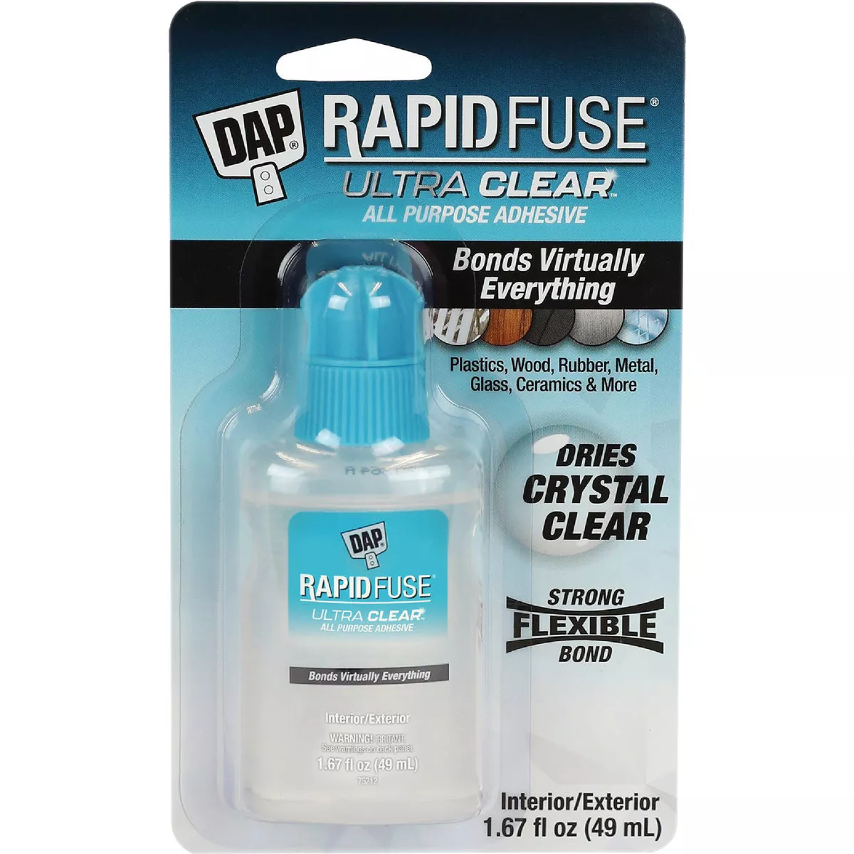 DAP RapidFuse 1.67 Oz. Ultra Clear Multi-Purpose Adhesive - photo 5