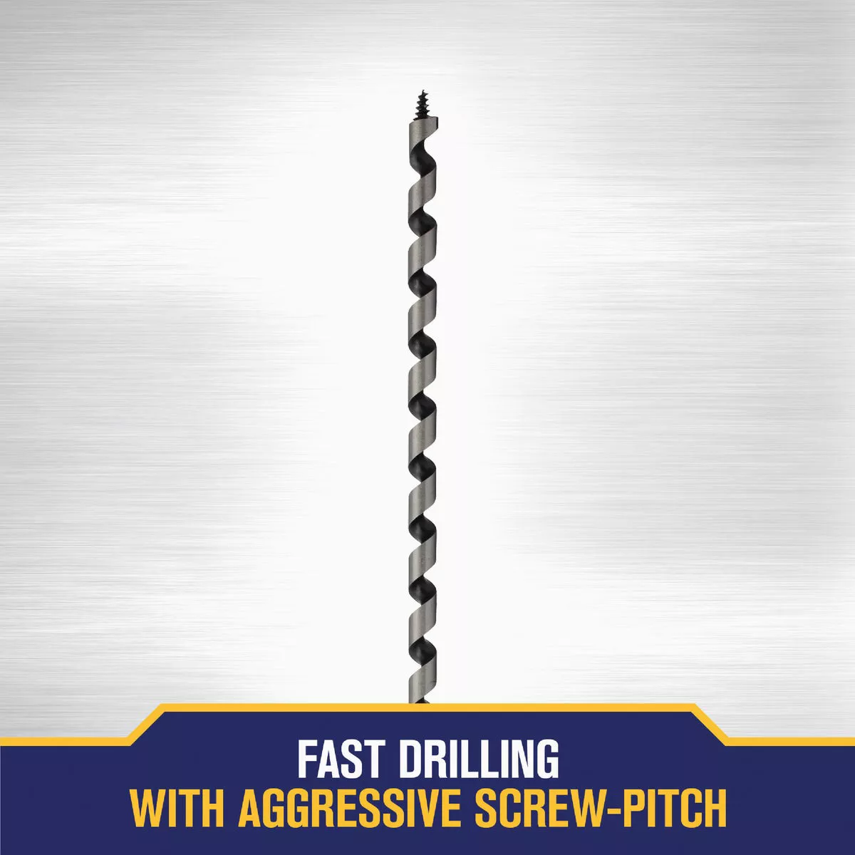 Irwin WeldTec 3/8 In. x 17 In. Quick Change Ship Auger Bit - photo 2