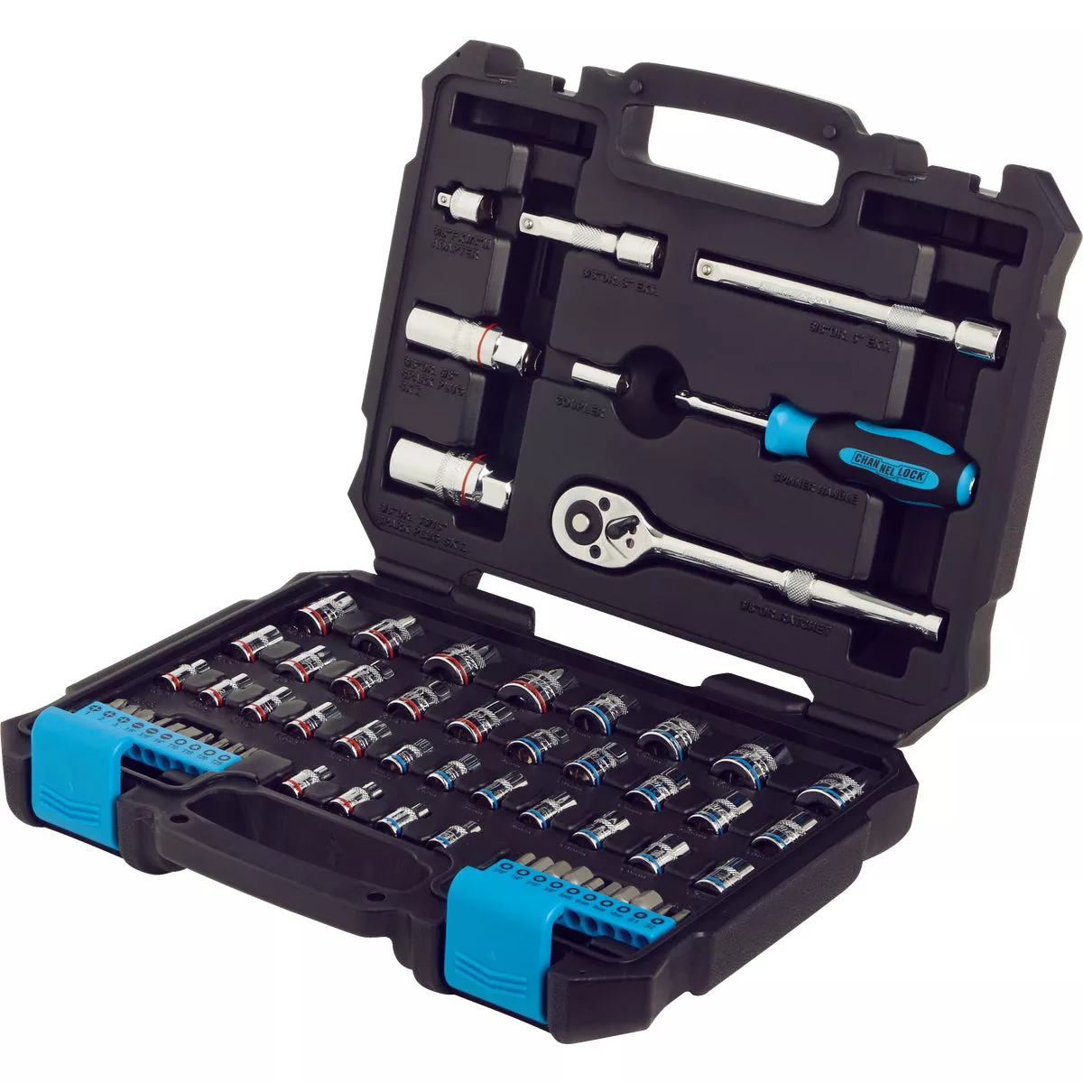 Channellock SAE/Metric 1/4 In. & 3/8 In. Drive Combination Ratchet & Socket Set (63-Piece) - photo 9