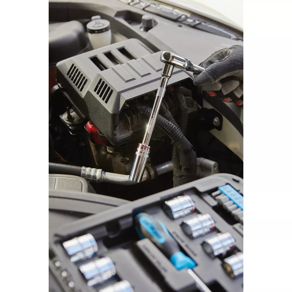 Channellock SAE/Metric 1/4 In. & 3/8 In. Drive Combination Ratchet & Socket Set (63-Piece) - photo 8